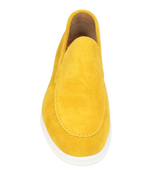 Doucal's Yellow Loafers for men