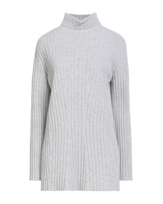 Twinset Gray Rollkragenpullover