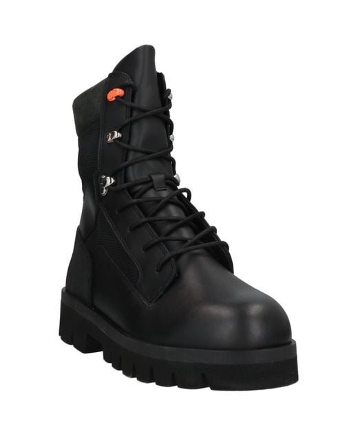 Heron Preston Black Ankle Boots for men