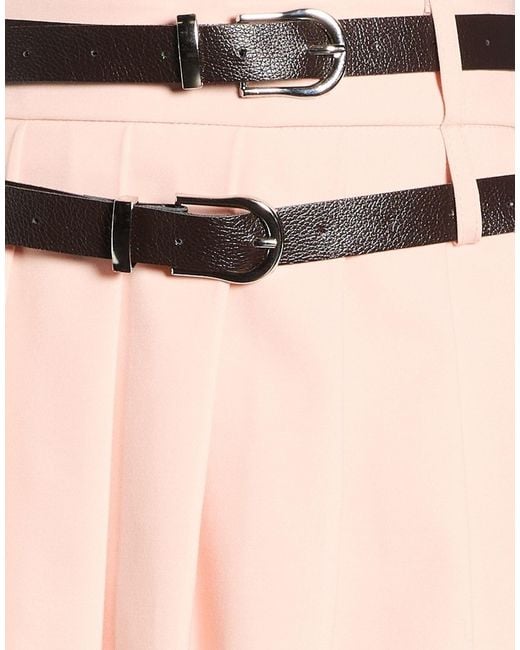 Haveone Pink Mini Skirts