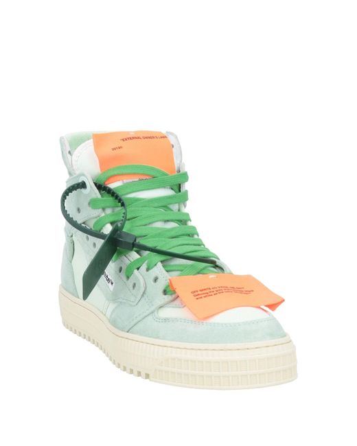 Off-White c/o Virgil Abloh Green Trainers