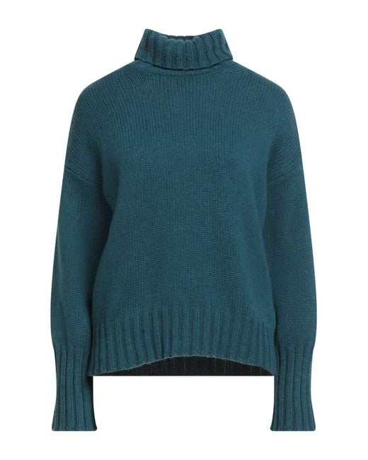 Aragona Green Turtleneck Cashmere