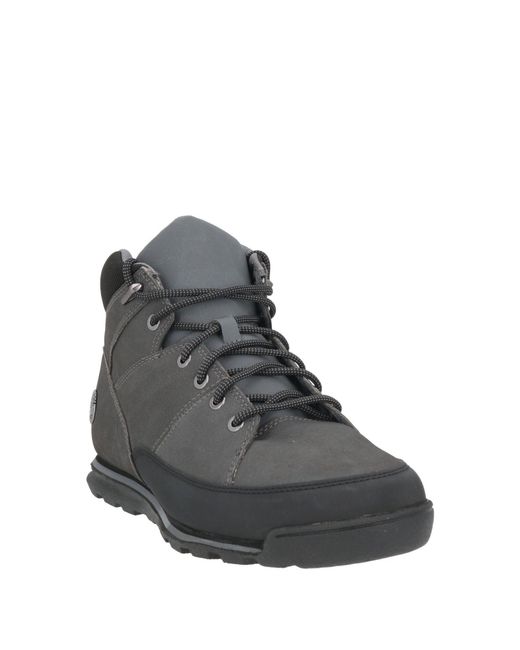 Timberland Gray Ankle Boots for men