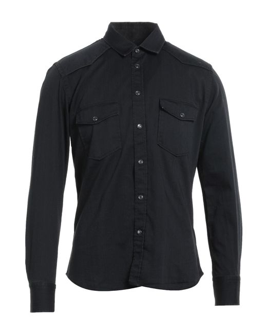 PT Torino Blue Denim Shirt for men