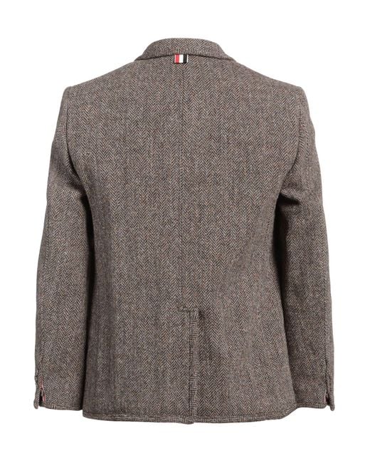 Thom Browne Brown Blazer for men