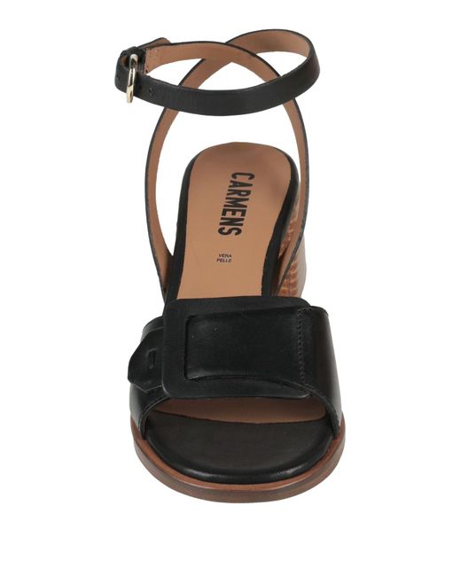 Carmens Black Sandals