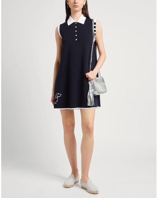 Thom Browne Black Mini Dress
