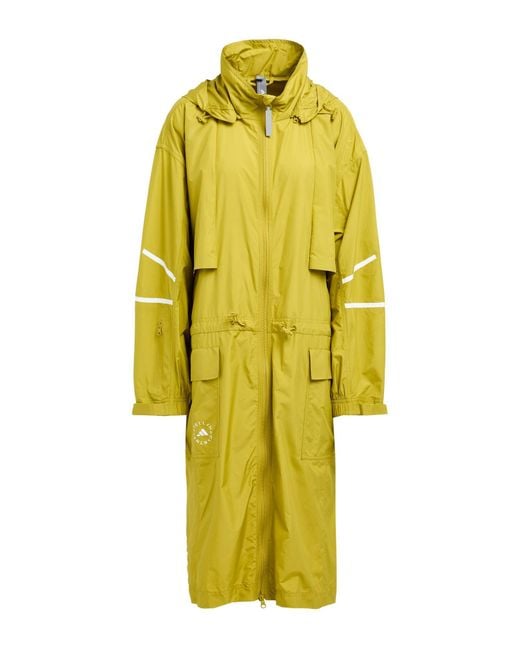 Adidas By Stella McCartney Yellow Overcoat & Trench Coat