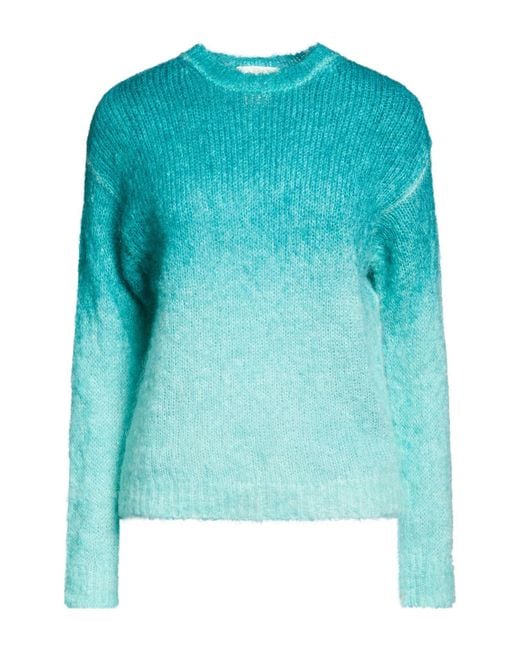 ViCOLO Blue Sweater Mohair Wool, Polyamide, Elastane