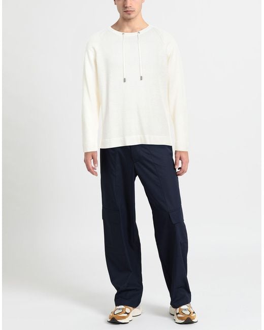 Lamberto Losani Pullover in White für Herren