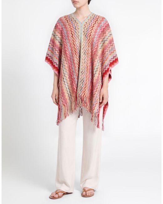 Missoni Red Cape Wool