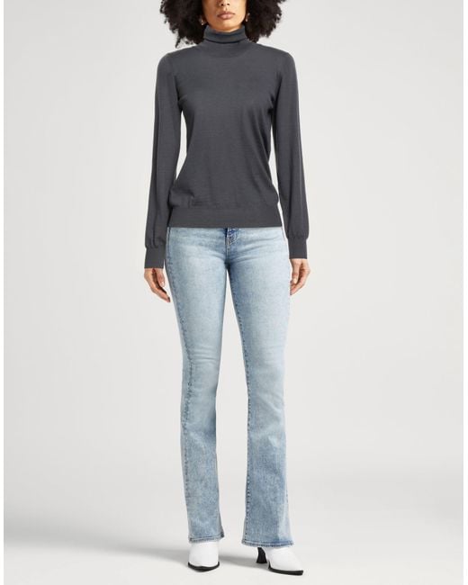 Drumohr Blue Turtlenecks