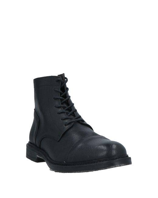 Berna Black Ankle Boots for men