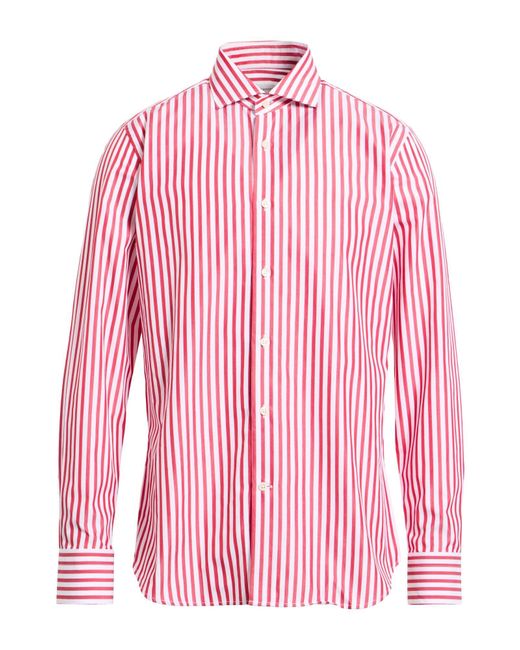 Guglielminotti Pink Shirts for men