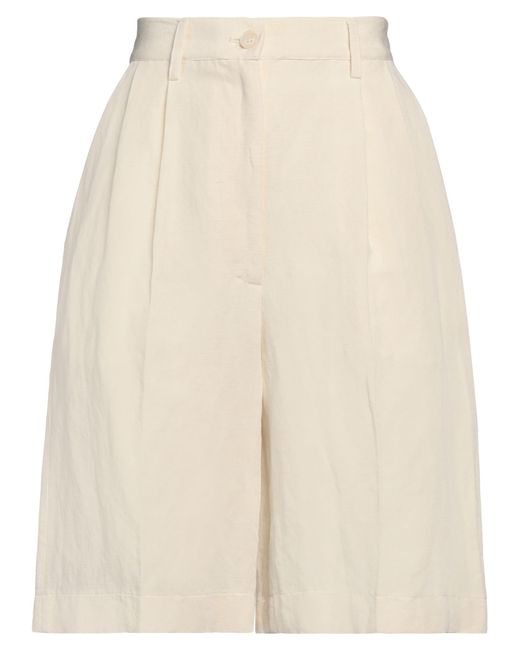 Forte Natural Shorts & Bermuda Shorts Viscose, Linen