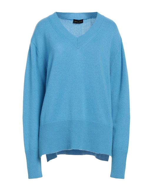 Roberto Collina Blue Pullover