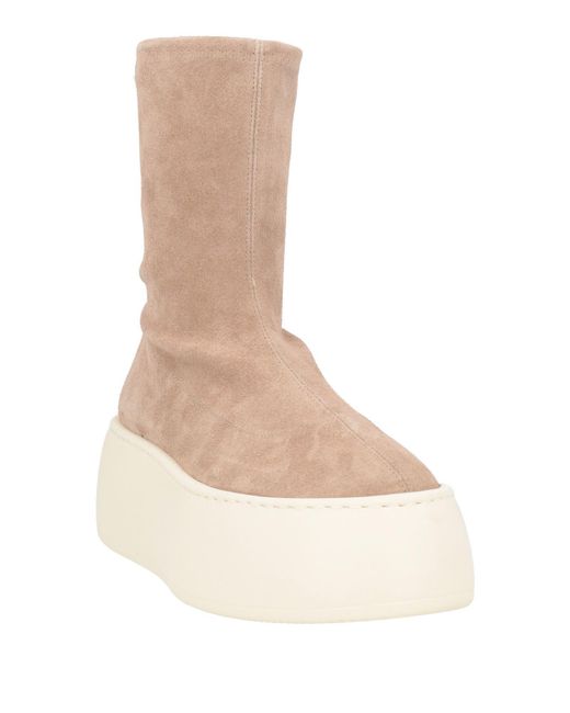 Giuseppe Zanotti Natural Ankle Boots Leather