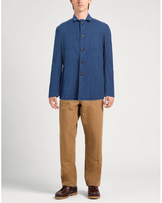 Massimo Alba Blue Jacket for men