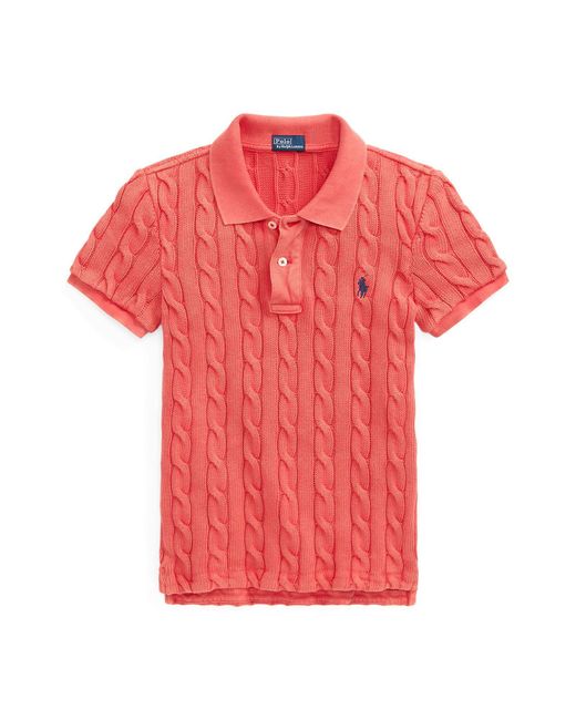 Polo Ralph Lauren Red Polo Shirt