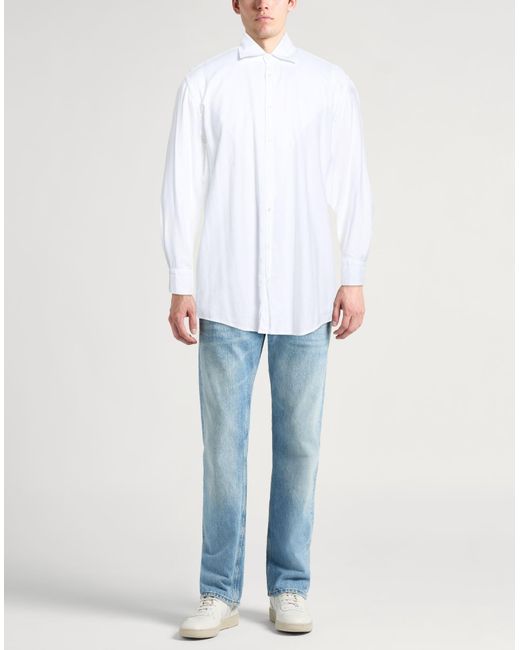 Massimo Alba Hemd in White für Herren