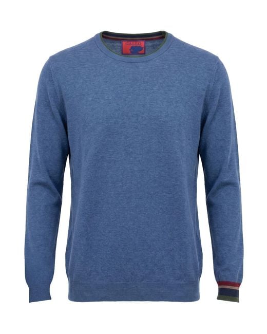 Pullover Gallo de hombre de color Blue