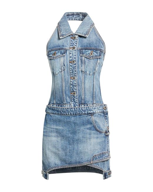 Miss Sixty Blue Mini Dresses