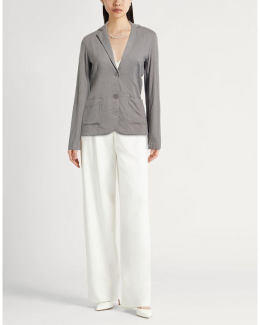 Majestic Filatures Gray Blazer