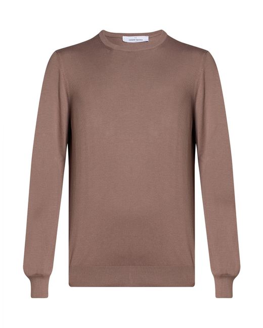 Pullover Gran Sasso de hombre de color Brown