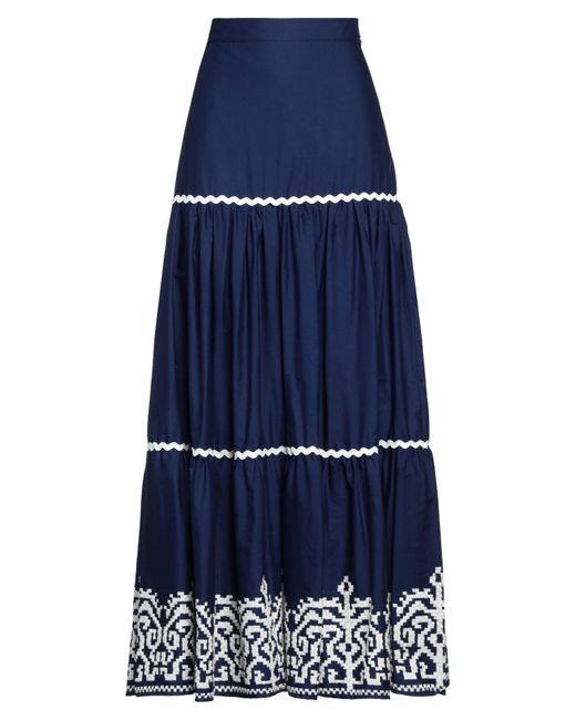 Lavi Blue Maxi Skirt