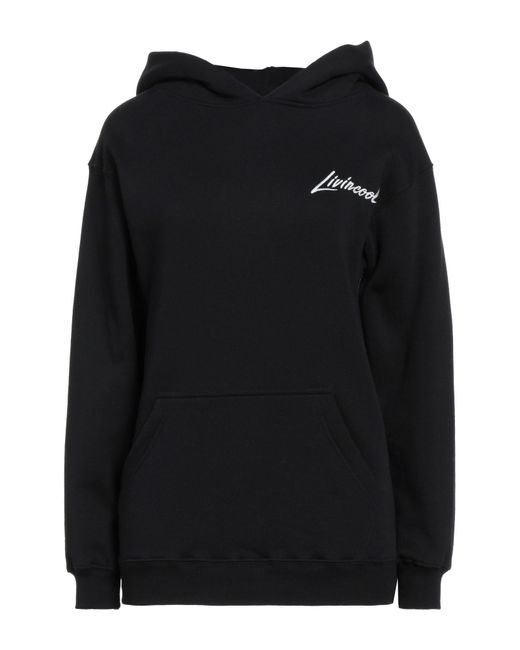 LIVINCOOL Black Sweatshirt