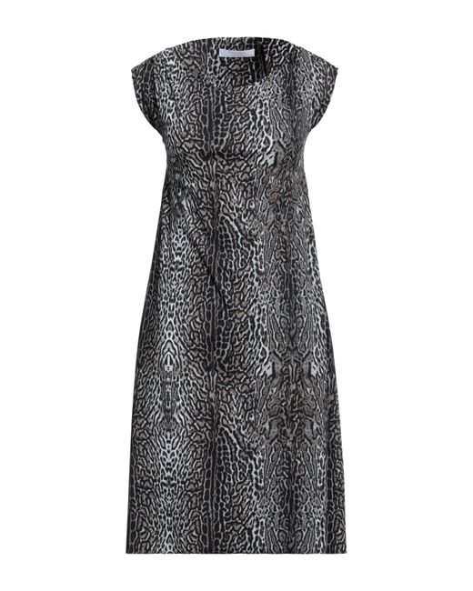 La Petite Robe Di Chiara Boni Gray Mini-Kleid