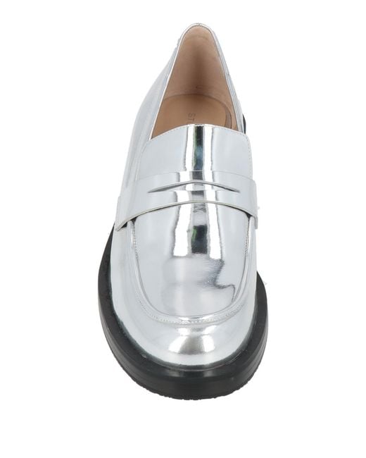 Stuart Weitzman White Loafer