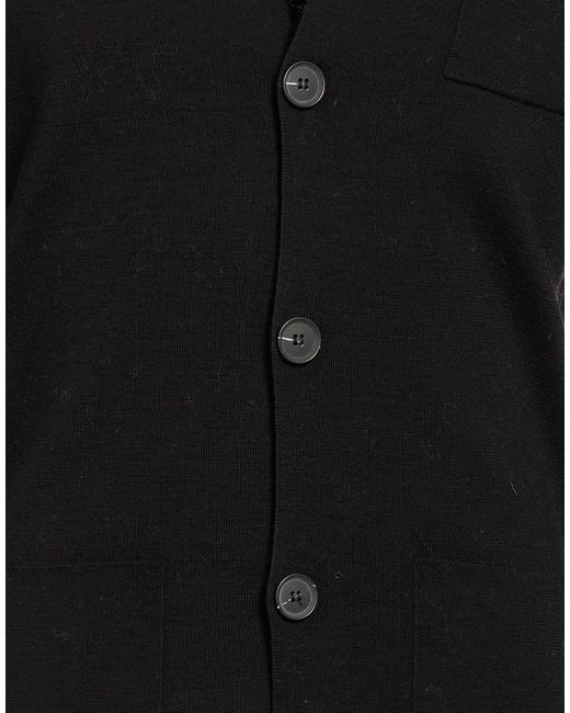 Alpha Studio Black Cardigans for men