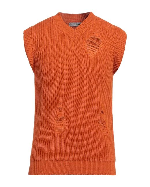 Pullover Daniele Alessandrini de hombre de color Orange