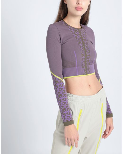Adidas By Stella McCartney Purple Top