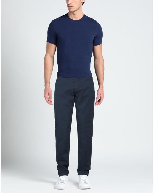 Trussardi Blue Pants for men