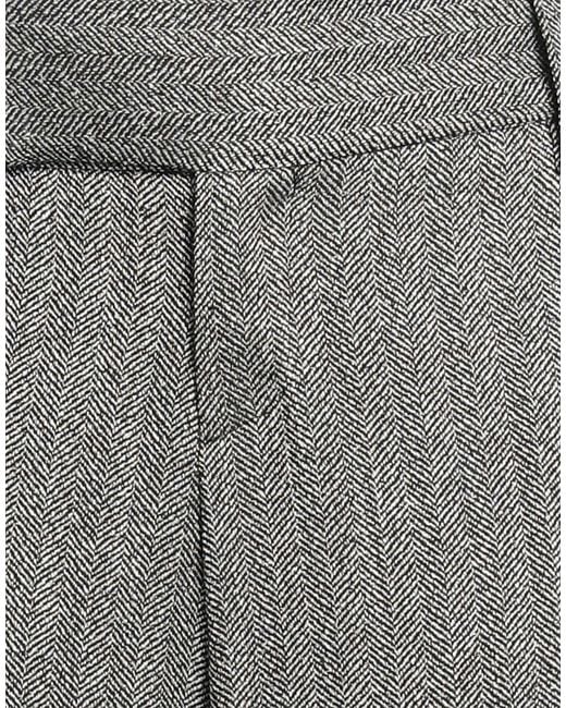 Gaelle Paris Gray Pants Polyester, Viscose, Elastane