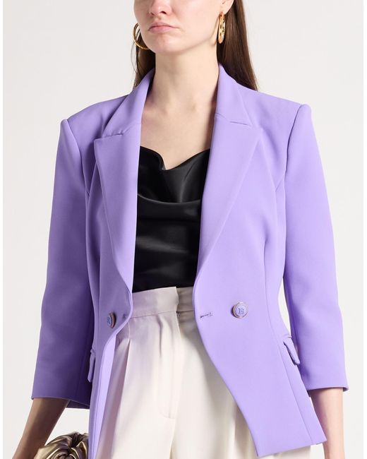 Elisabetta Franchi Purple Blazer