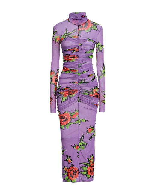 Philosophy Di Lorenzo Serafini Purple Maxi-Kleid