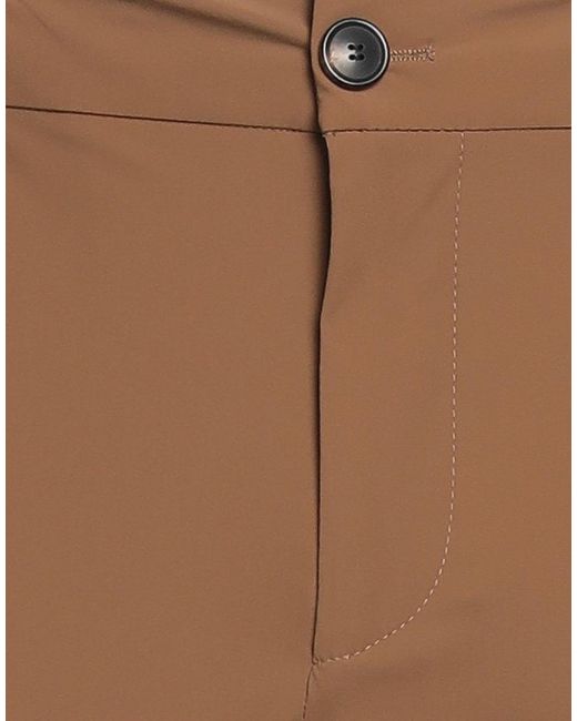 Rrd Brown Camel Pants Polyamide, Elastane for men