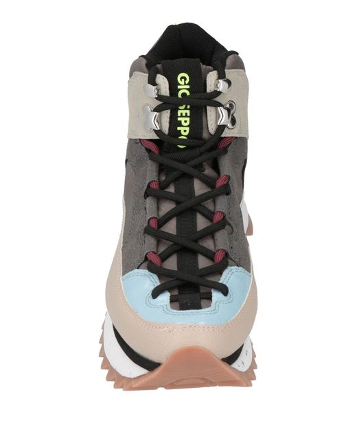 Gioseppo Gray Sneakers Textile Fibers