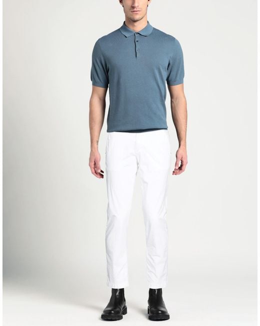 Entre Amis White Pants for men