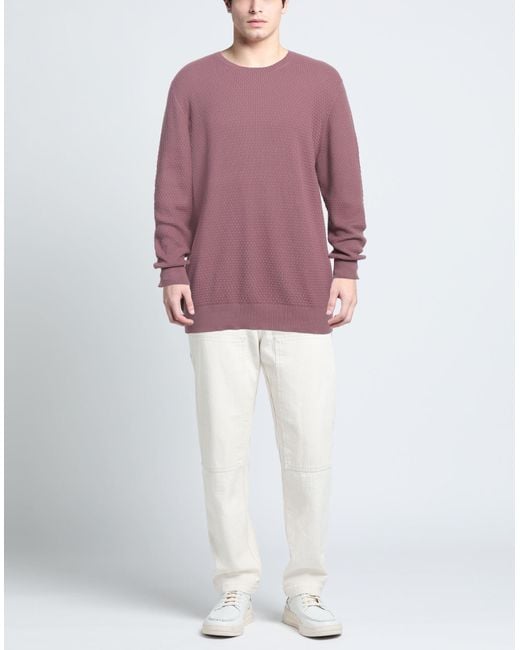 Pullover La Fileria de hombre de color Purple