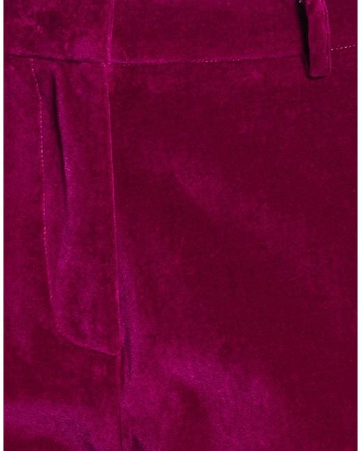 Grifoni Red Pants Cotton, Elastane