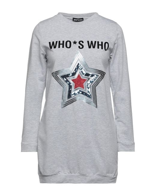 Who*s Who Gray Sweatshirt