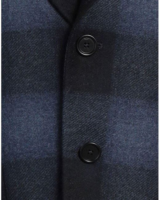 Paoloni Blue Blazer Wool, Polyamide for men