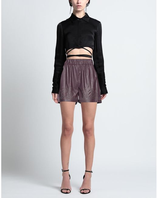 Pinko Purple Shorts & Bermuda Shorts