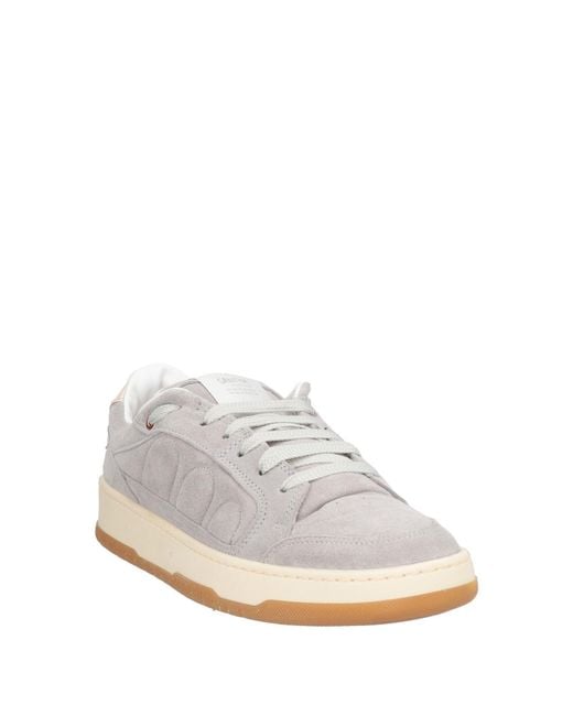 Santha White Sneakers Leather for men