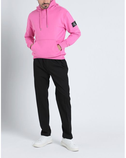 Calvin Klein Sweatshirt in Pink für Herren
