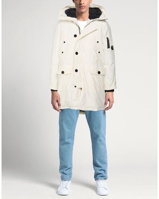 Abrigo Spiewak de hombre de color White